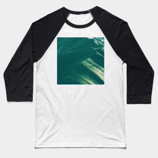 Teal Mountains Oil Effects 2 Baseball T-Shirt